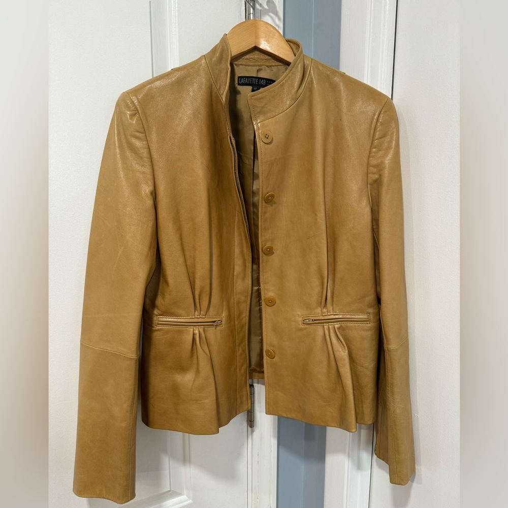 Lafayette 148 Leather jacket